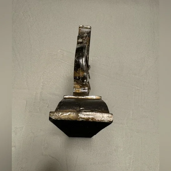 Vintage Silver Peace ☮️ Decor 10”x5.25x2.25 - Picture 7 of 10